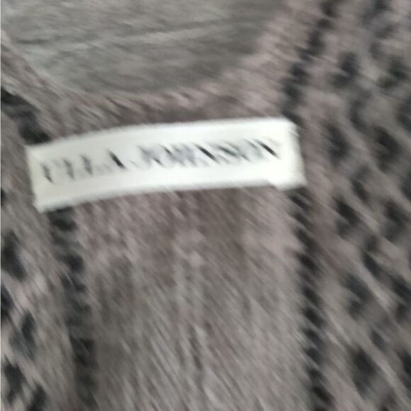 Ulla Johnson Handmade Alpaca Gray Tan and Black Poncho OS - Picture 9 of 10